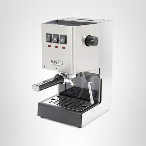 Gaggia RI9380/49 Classic Evo Pro Espresso Machine, Thunder Black, Small
