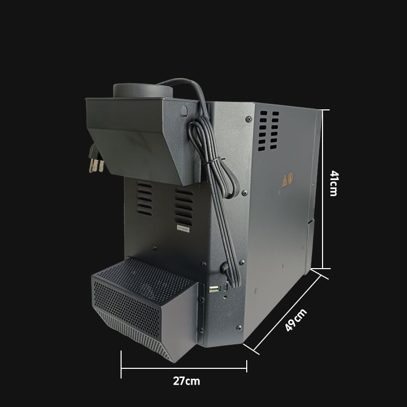 Electric Coffee Bean Roaster Machine, Smokeless Drum Roasting, for Home&Commercial Automatic Baking (B500)
