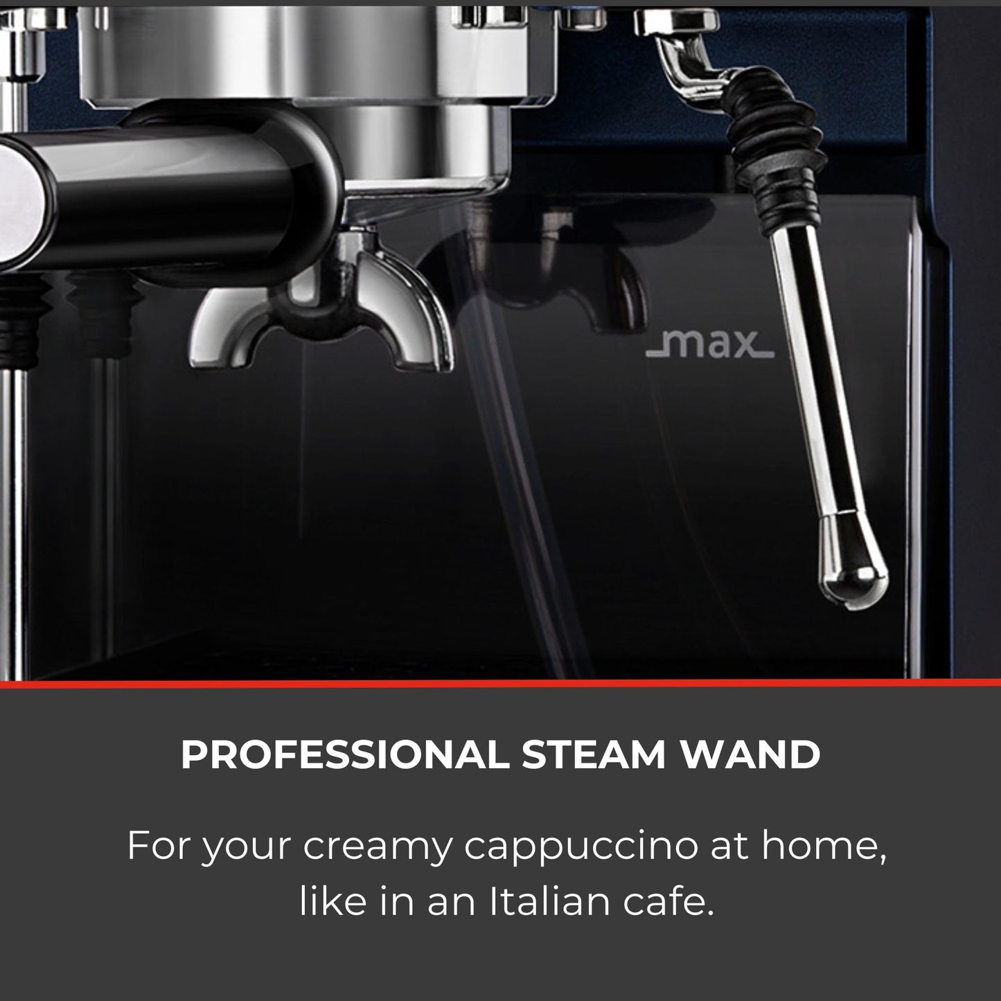 Gaggia RI9380/49 Classic Evo Pro Espresso Machine, Thunder Black, Small